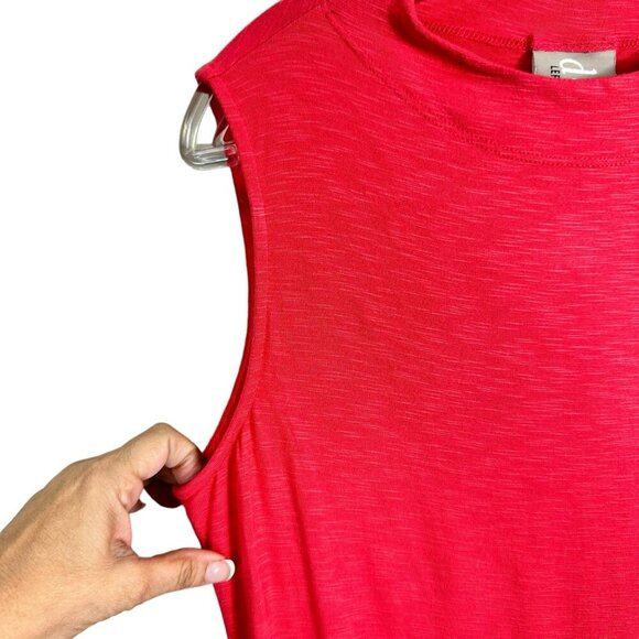 Anthropologie Dolan Fina Coral Tunic Dress Sleeveless High Neck Size Large - Picture 6 of 13